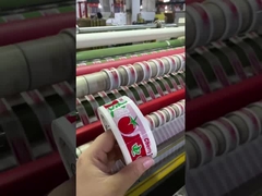 6 Rolls Bopp Self Adhesive Logo Tapes dengan Wrap Lebar 48mm