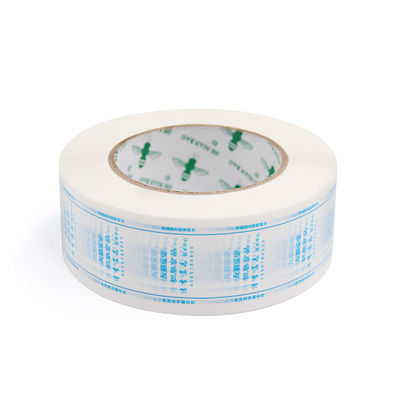 48mm Karton Seal Logo Cetak Packing Tape 35-65 Mikron