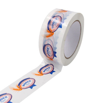 Plester Kemasan BOPP Cetak Kustom Dengan Logo Perusahaan 48mm X 100m