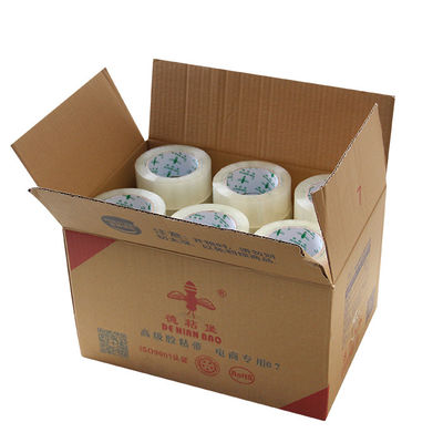 Harga yang bagus 100y/200y/1000y Tape Penutup Paket Karton Adhesif Disesuaikan on line