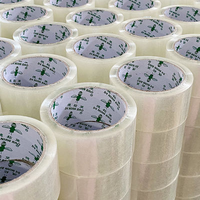 Harga yang bagus 100y/200y/1000y BOPP Pengiriman Pita Pengemasan Dengan Perekat Akrilik on line