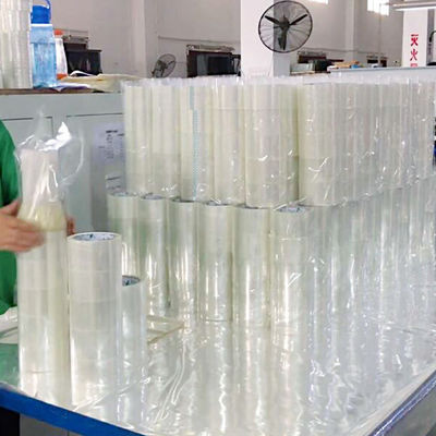 BOPP Clear Adhesive Tape Acrylic Untuk Penutup Karton Produsen yang Kuat