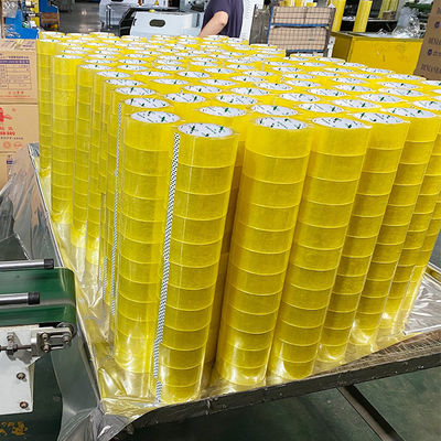 Harga yang bagus Tape perekat BOPP Kuning Transparan Layanan khusus on line