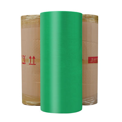 300 yard panjang warna Bopp Jumbo Roll Karton Penutup