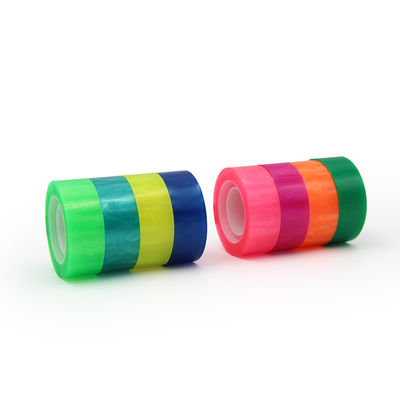 Harga yang bagus Custom Color Bopp Stationery Tape High Adhesive Power Layanan yang disesuaikan on line