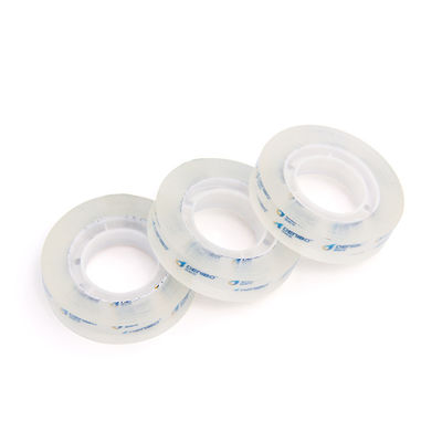 Harga yang bagus Super Clear Adhesive Glue BOPP Tape Alat tulis Layanan yang disesuaikan on line