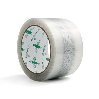 OEM Custom BOPP Sticky Roll Shipping Tape Dengan Logo Untuk Pengemasan