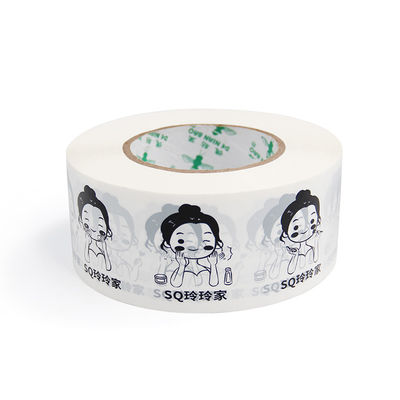 Harga yang bagus Panjang 95 yard Tape cetak khusus untuk kemasan dan penyegelan on line