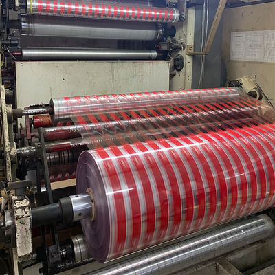 Pita Cetak Gulungan Jumbo 1.28*4000m Pita Pengemas Bopp Manufaktur