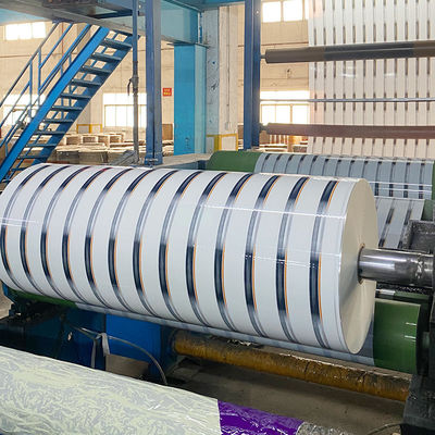 1620mm Lebar 4000/6000/8000m Panjang Bopp Tape Jumbo Roll Pengiriman