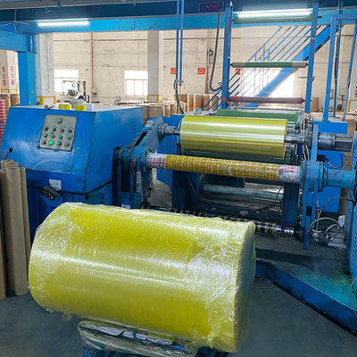 BOPP Kuning Kuning Kemasan Kemasan pita perekat Jumbo Roll