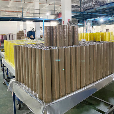 Harga yang bagus Tape Bopp Warna Custom Brown Packing Tape Untuk Mematenkan Karton OPP on line