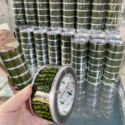 Harga yang bagus 100y/200y/1000y Paket Perekat Disesuaikan Karton Sealing Tape Pengiriman on line