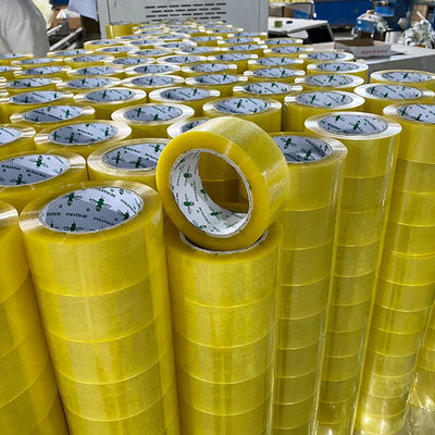 Harga yang bagus Tape Packing Bopp dengan Kekuatan Perekat Tinggi Untuk Tape Penutup Karton on line