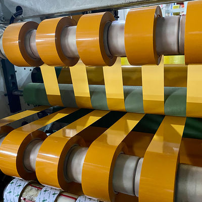 Beige BOPP Paket Packing Tape Kekuatan perekat tinggi Untuk karton Sealing Tape