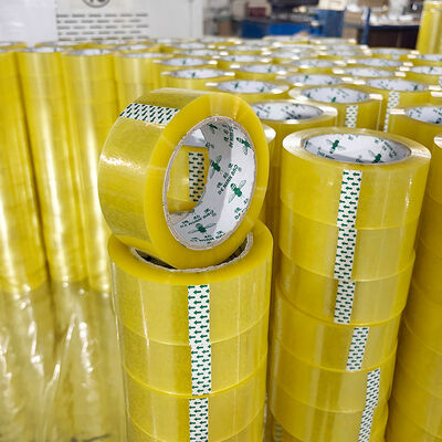 Harga yang bagus BOPP Kuning Kuning Kemasan Kemasan Adhesive High Adhesive Power Seal Tape on line