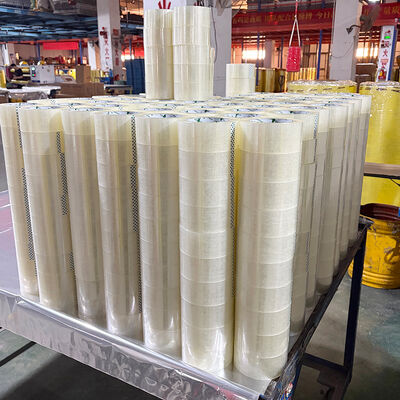 Harga yang bagus Pita Kemasan Plastik Bopp Transparan Putih Murni Terlaris Grosir Pabrik on line