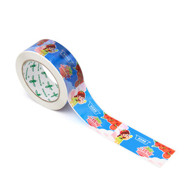 Harga yang bagus Tape Penutup Kotak Karton Dengan Logo Desain Disesuaikan OEM Custom Factory Wholesale on line