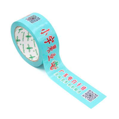 Harga yang bagus Dengan Logo Merek Custom Logo kuat perekat Bopp Packing Tape Pabrik Manufaktur on line
