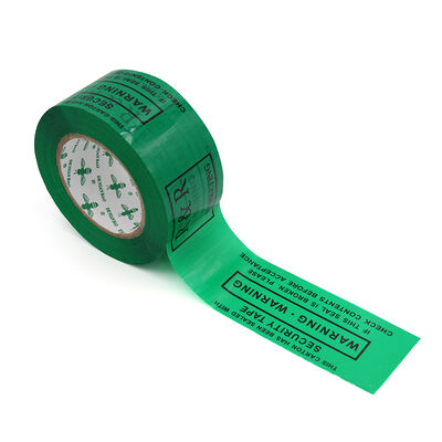 Harga yang bagus Green Bopp Packing Tape Kualitas Tinggi Dengan Logo Perusahaan on line