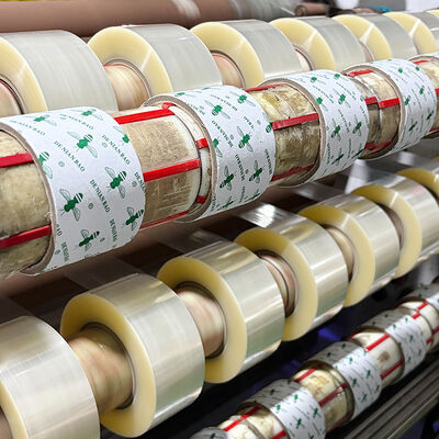 White Clear Strong Adhesive Bopp Packing Tape Untuk Packing