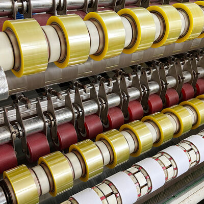 Harga yang bagus BOPP Kemasan Kuning Transparan Kemasan Pita Perekat on line